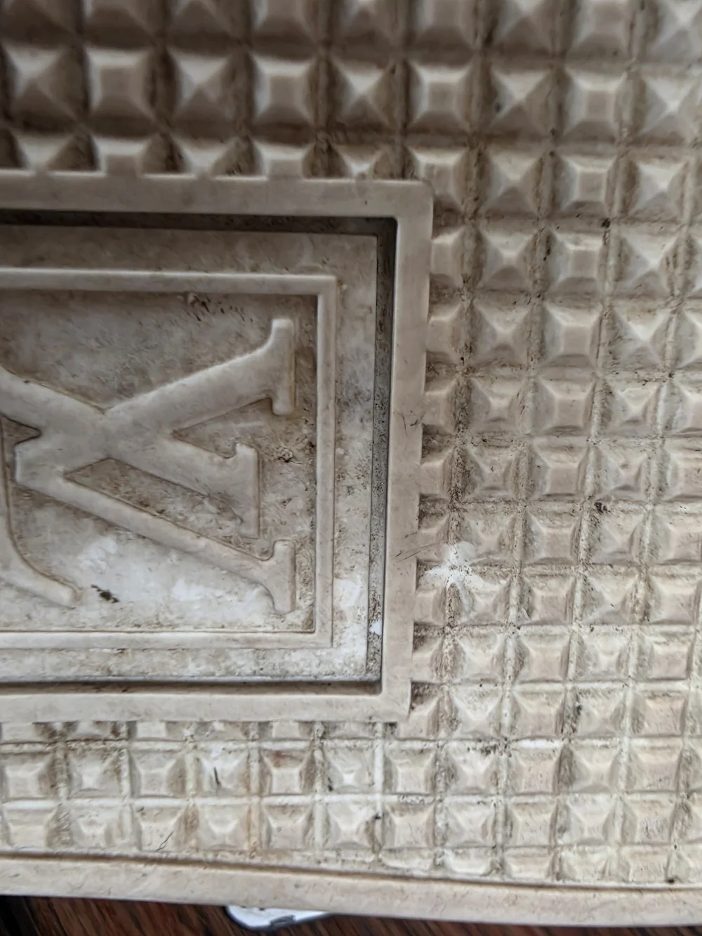 Louis Vuitton White Leather Low-Top Sneakers with Monogram Strap